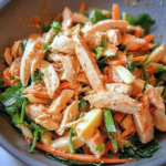 Asian Chicken & Almond Salad 3 Asian Chicken & Almond Salad