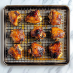 Sticky Honey Baked Chicken Thighs 3 Sticky Honey Baked Chicken Thighs