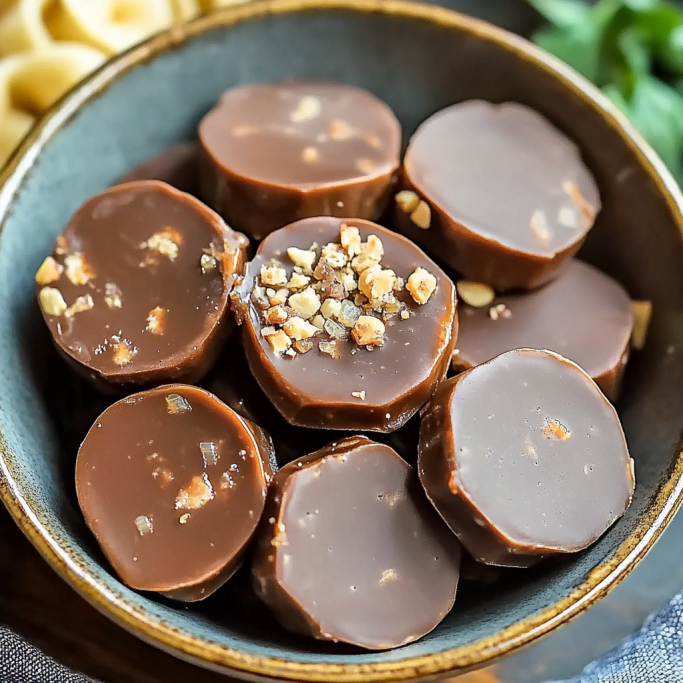 Nutty Chocolate Fudge Bites
