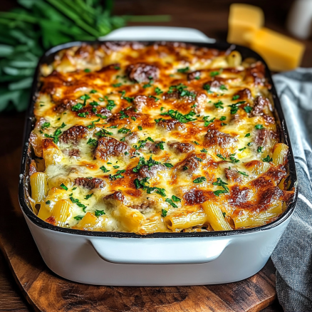 Cheesy Baked Ziti