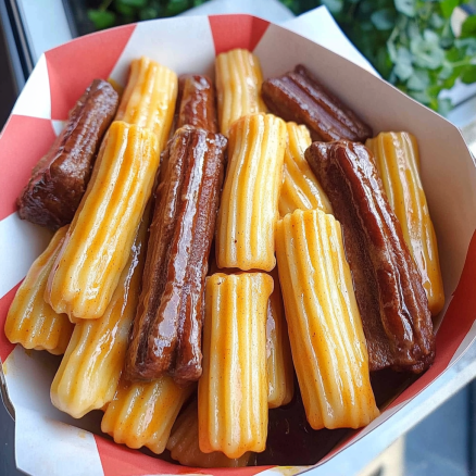 Glazed Churros (Classic and Chocolate)
