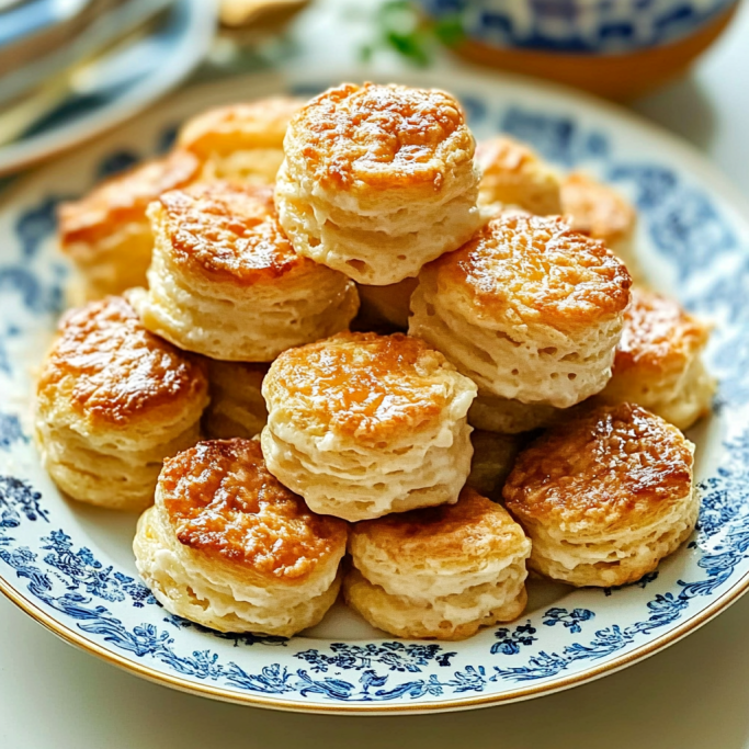 Flaky Buttermilk Cream Biscuits