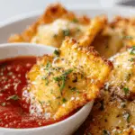 Crispy Fried Ravioli with Marinara Dip