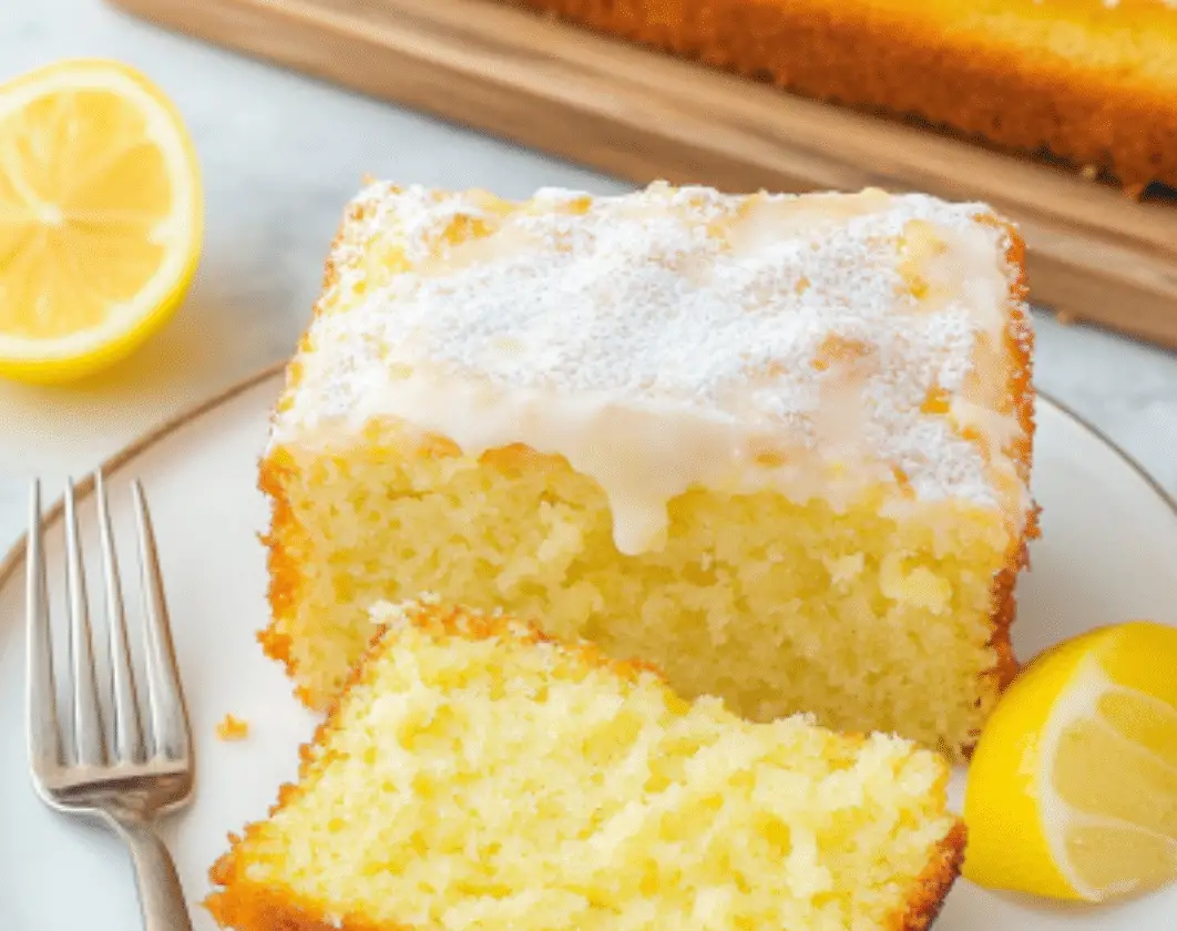 Lemon Glazed Pound Cake