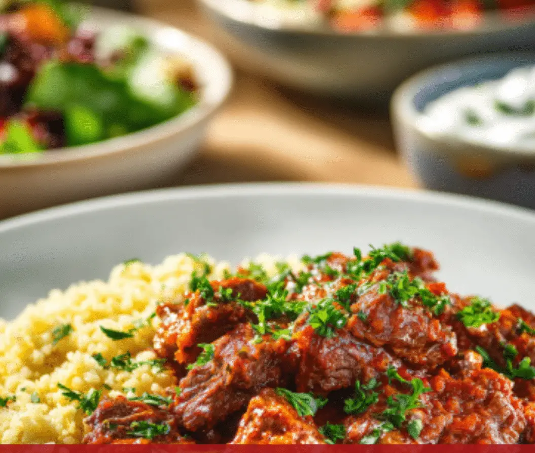 Turkish Beef Sauté with Couscous