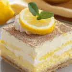 Lemon Tiramisu Bars 3 Lemon Tiramisu Bars