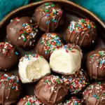 Chocolate Buttercream Truffles 3 Chocolate Buttercream Truffles