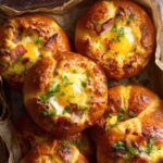 Bacon and Egg Brioche Sandwich