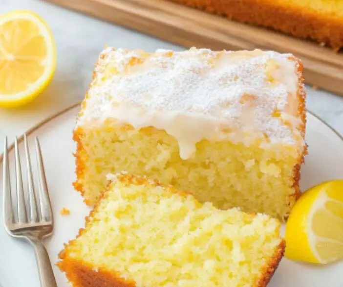 Lemon Glazed Pound Cake