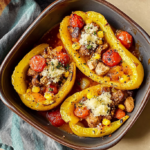 Southwest Stuffed Yellow Peppers 3 Southwest Stuffed Yellow Peppers