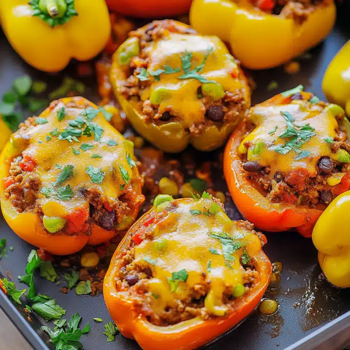 Southwest Stuffed Bell Peppers