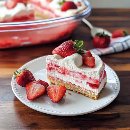 Strawberry Icebox Cake