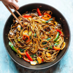Vegetable Lo Mein 3 Vegetable Lo Mein