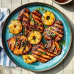 Grilled Pineapple BBQ Chicken 3 Grilled Pineapple BBQ Chicken
