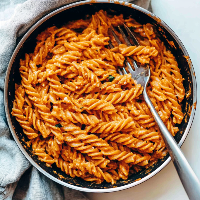 Creamy Tomato Pasta (Fusilli)