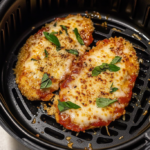 Air Fryer Chicken Parmesan with Fresh Basil 3 Air Fryer Chicken Parmesan with Fresh Basil