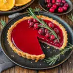 Cranberry Curd Tart 3 Cranberry Curd Tart