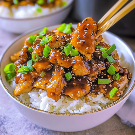 Sticky Teriyaki Chicken Bowls
