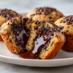 Molten Chocolate Chip Muffins 3 Molten Chocolate Chip Muffins