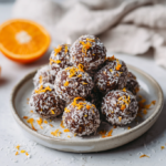 Chocolate Orange Coconut Energy Balls 3 Chocolate Orange Coconut Energy Balls