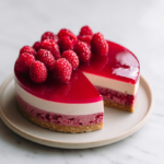 No-Bake Raspberry Mousse Cake 3 No-Bake Raspberry Mousse Cake