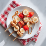 Peanut Butter Banana Strawberry Skewers 3 Peanut Butter Banana Strawberry Skewers