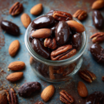 Dark Chocolate Covered Nut and Date Mix 3 Dark Chocolate Covered Nut and Date Mix