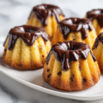 Mini Chocolate Chip Bundt Cakes with Ganache 3 Mini Chocolate Chip Bundt Cakes with Ganache