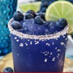 Frozen Blueberry Lime Margarita 3 Frozen Blueberry Lime Margarita