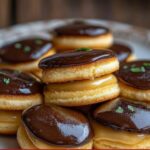 Chocolate Ganache and Caramel Sandwich 3 Chocolate Ganache and Caramel Sandwich