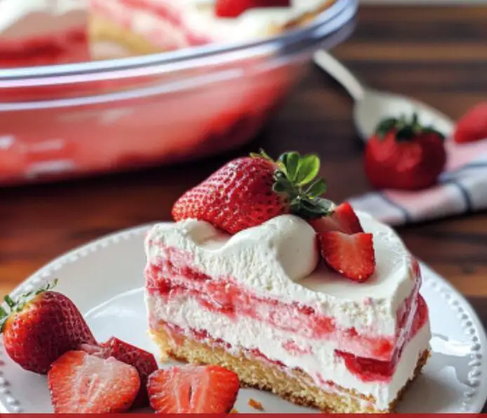 Strawberry Icebox Cake