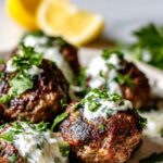 Greek Lamb Meatballs 3 Greek Lamb Meatballs