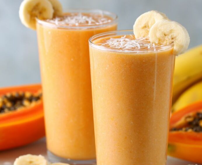 Papaya Banana Smoothie