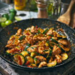 Skillet Chicken and Zucchini Stir‑Fry