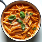 Creamy Penne alla Vodka with Fresh Basil
