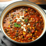 Zesty Southwest Chicken and Vegetable Soup