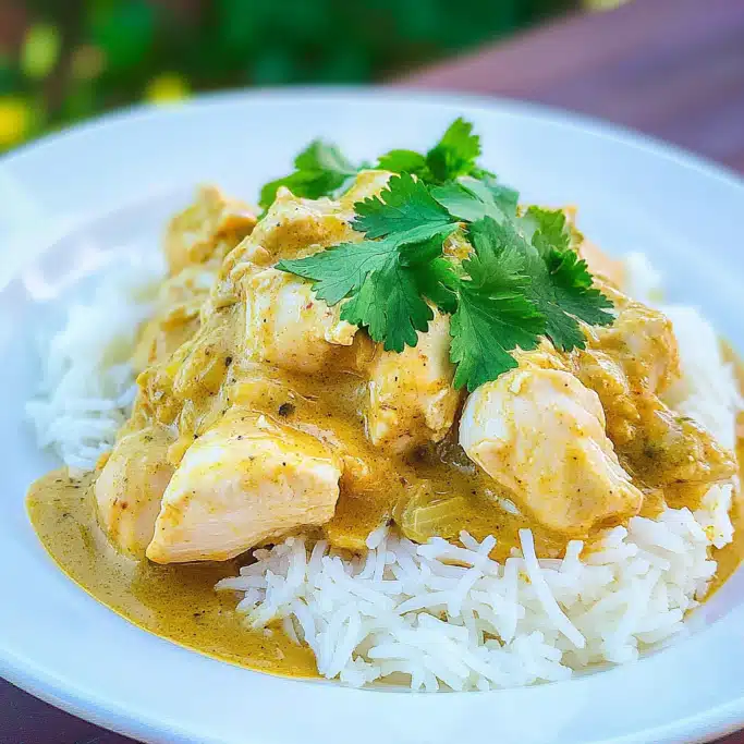 Coconut Curry Chicken with Basmati Rice