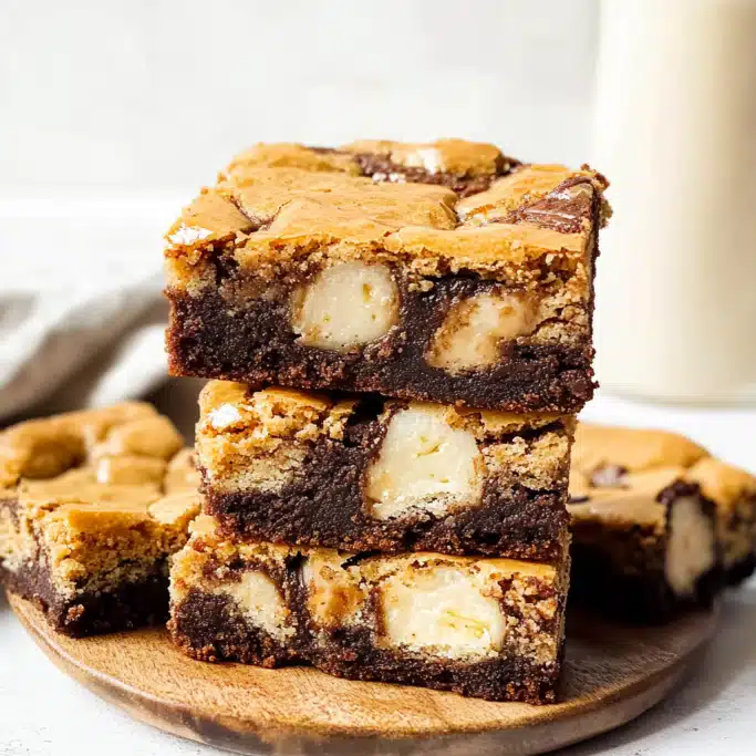 Cookie Dough Brownies