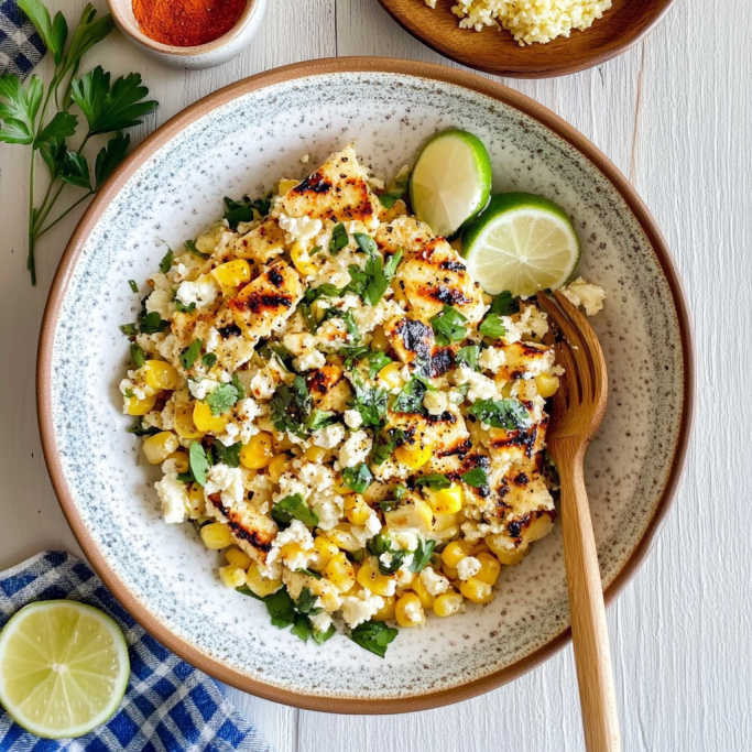 Mexican Street Corn Salad (Esquites)