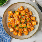 Sticky Sesame Tofu Bites