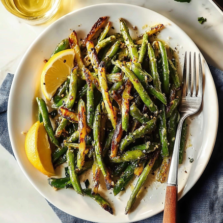 Garlic Parmesan Green Beans