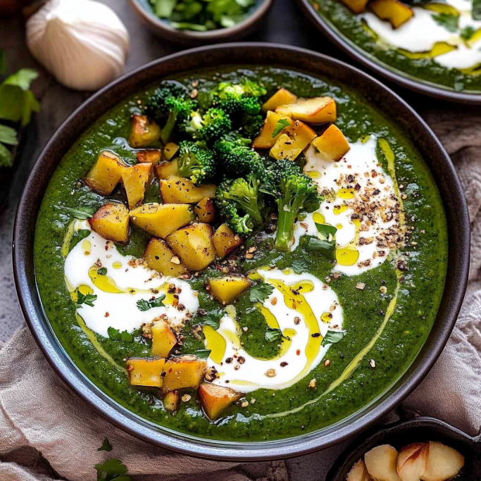Creamy Spinach and Potato Soup