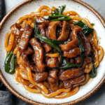 Saucy Noodles with Beef