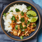 Shredded Chicken in Tomato Sauce with Rice 3 Shredded Chicken in Tomato Sauce with Rice