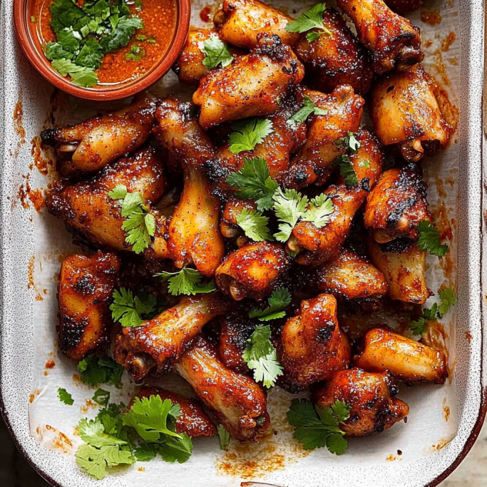 Spicy Baked Chicken Wings