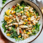 Chicken and Veggie Pasta Salad with Lemon Vinaigrette 3 Chicken and Veggie Pasta Salad with Lemon Vinaigrette