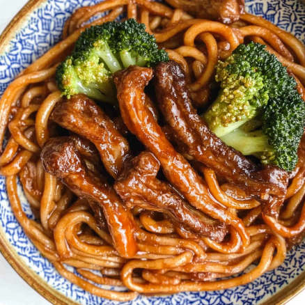 Beef and Broccoli Stir-Fry with Udon Noodles