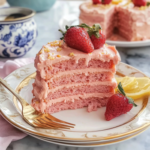 Strawberry Swiss Roll Cake 3 Strawberry Swiss Roll Cake