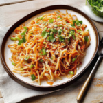 Stir-Fried Vegetable Noodles