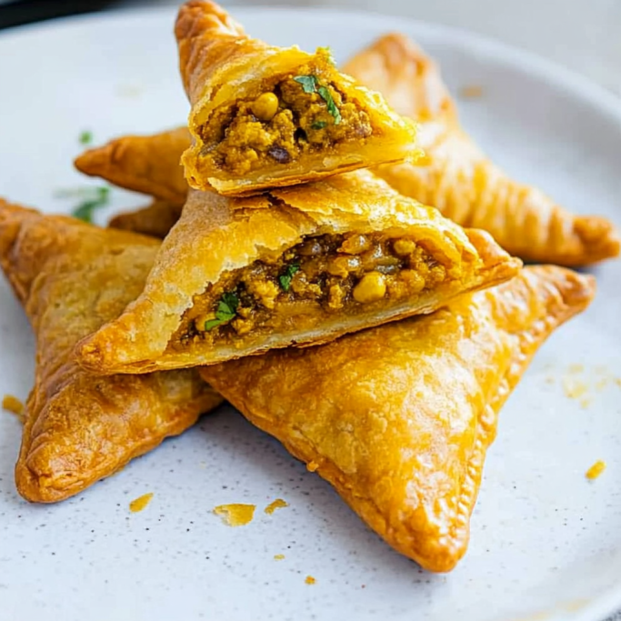 Meat-Filled Samosas